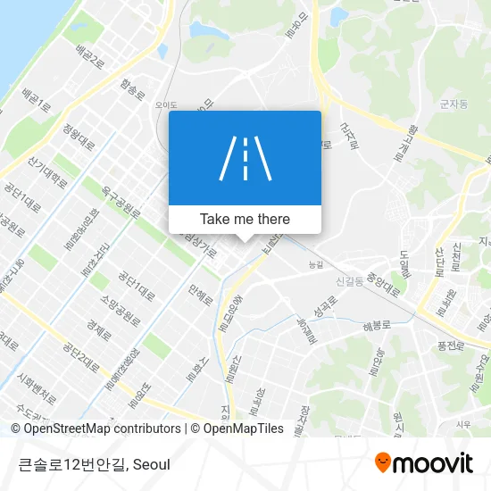 큰솔로12번안길 map