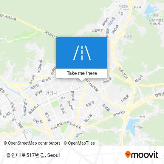 흥안대로517번길 map