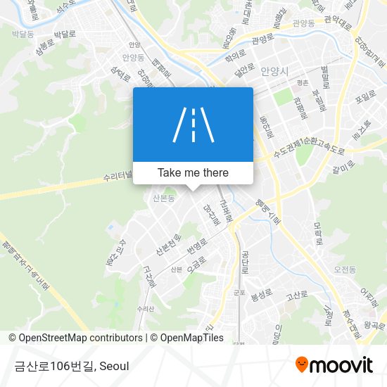 금산로106번길 map