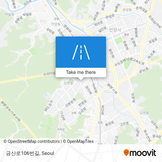 금산로106번길 map