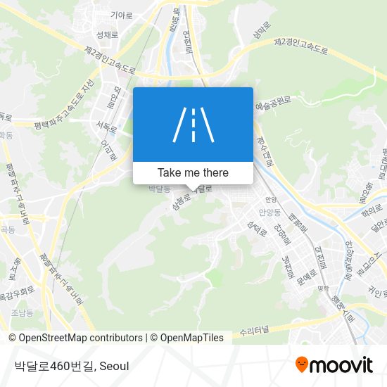 박달로460번길 map