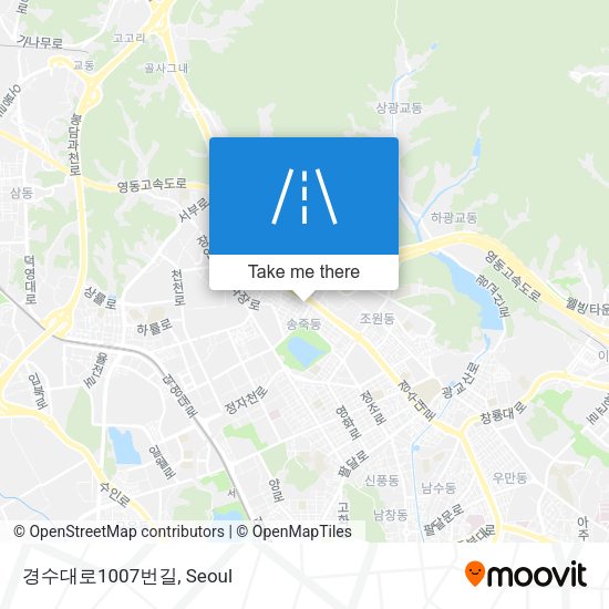 경수대로1007번길 map
