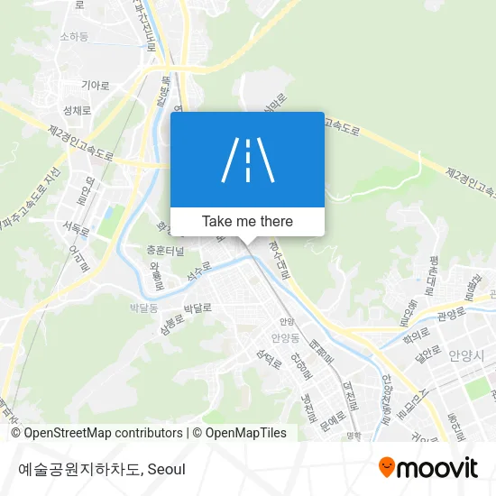 예술공원지하차도 map