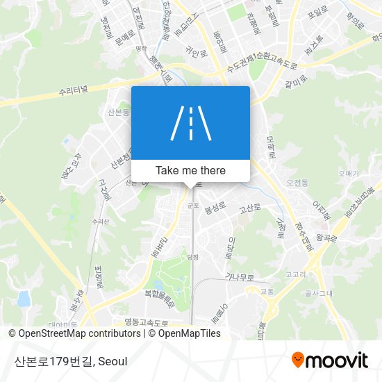 산본로179번길 map