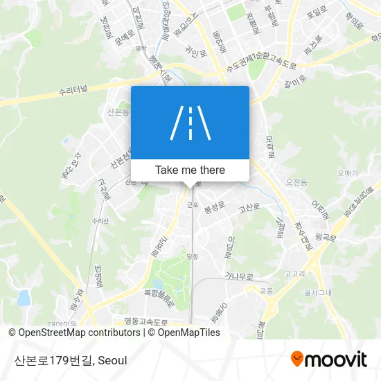 산본로179번길 map
