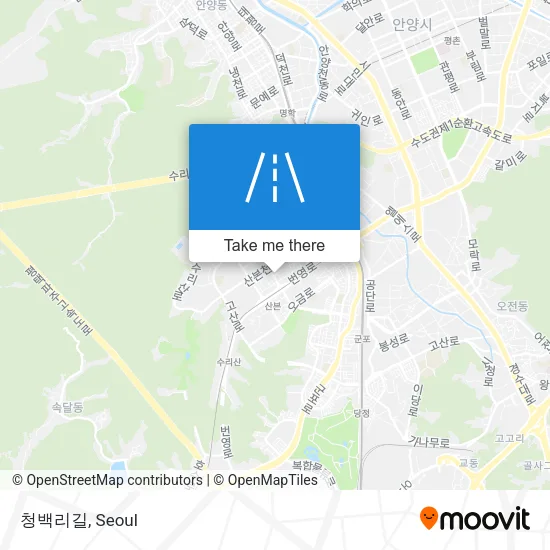 청백리길 map