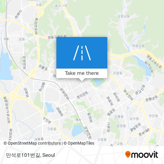 만석로101번길 map