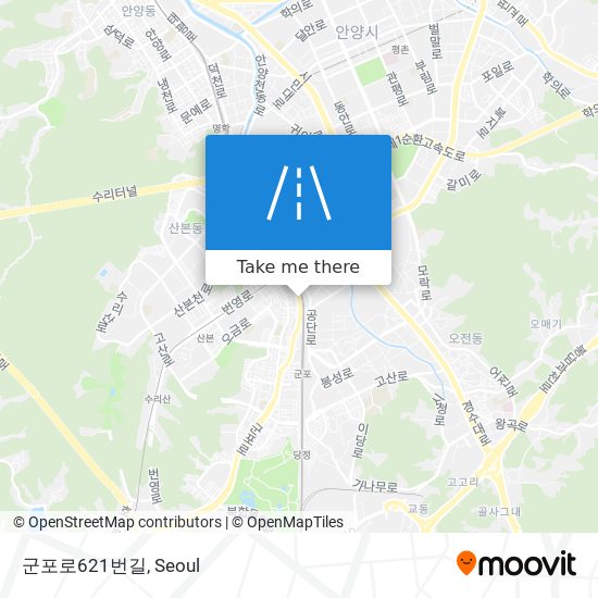 군포로621번길 map