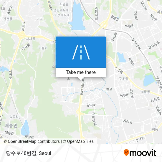 당수로48번길 map
