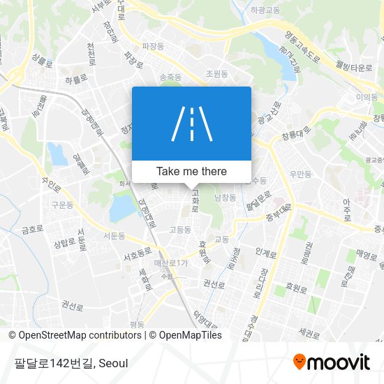 팔달로142번길 map