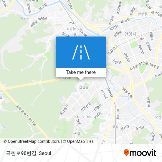 곡란로98번길 map