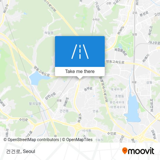 건건로 map