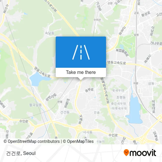 건건로 map