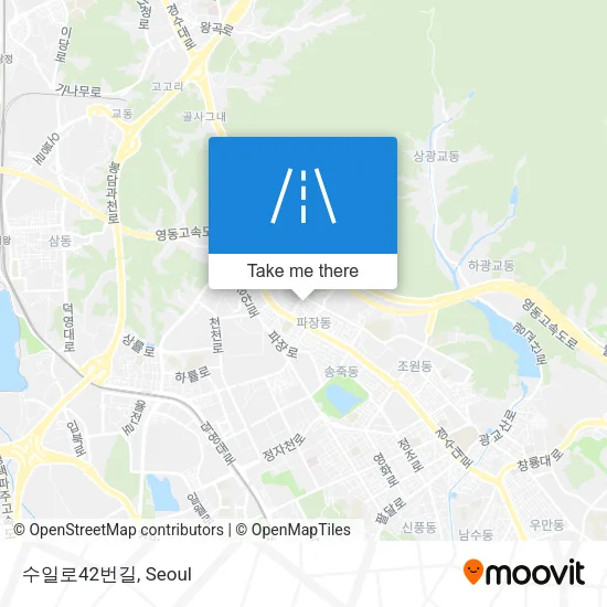수일로42번길 map
