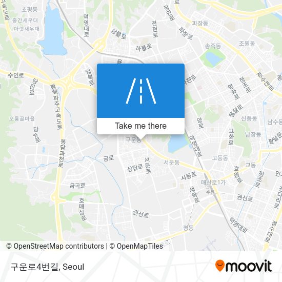 구운로4번길 map