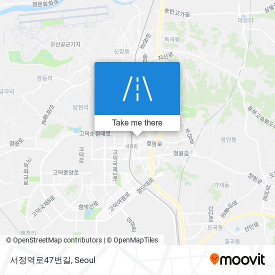 서정역로47번길 map