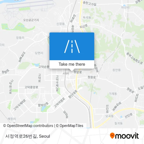 서정역로26번길 map