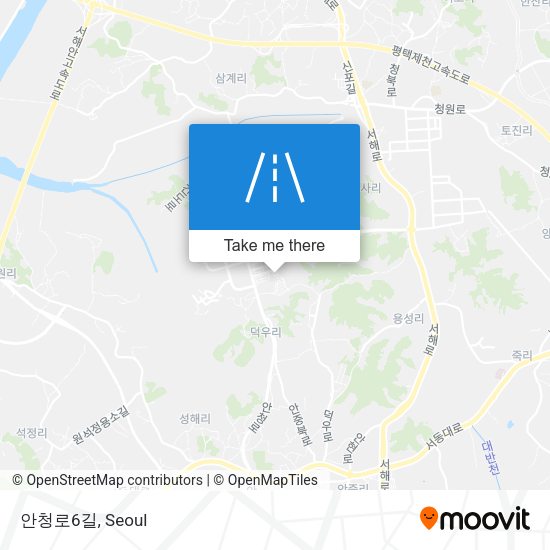안청로6길 map