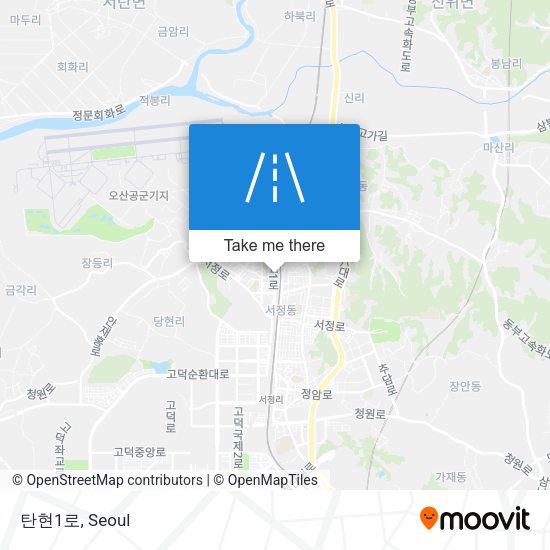 탄현1로 map