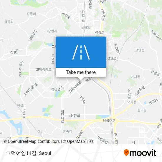 고덕여염11길 map