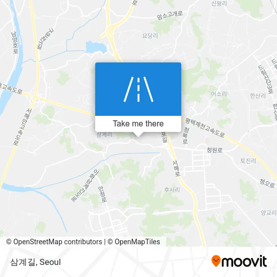 삼계길 map