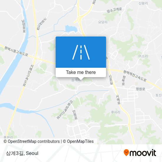 삼계3길 map