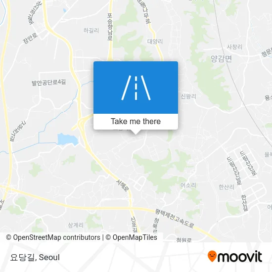 요당길 map