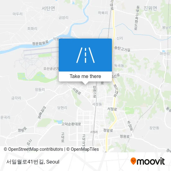 서밀월로41번길 map