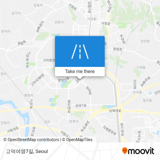 고덕여염7길 map