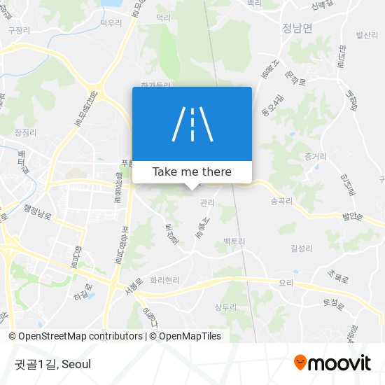 귓골1길 map