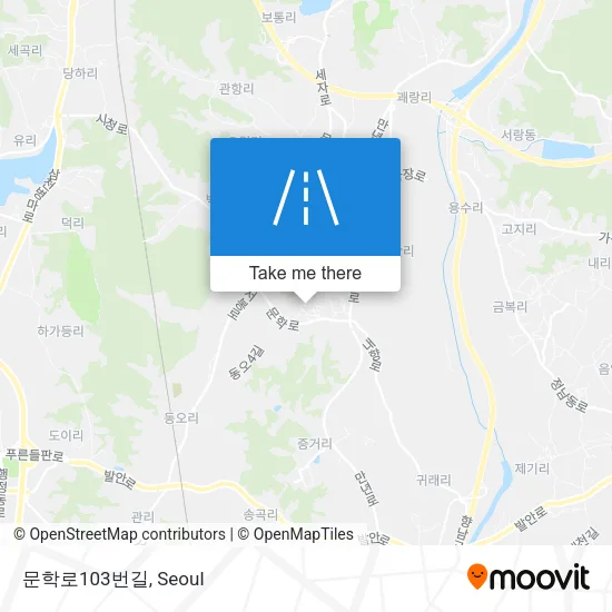 문학로103번길 map