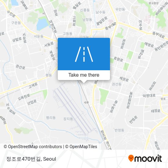 정조로470번길 map