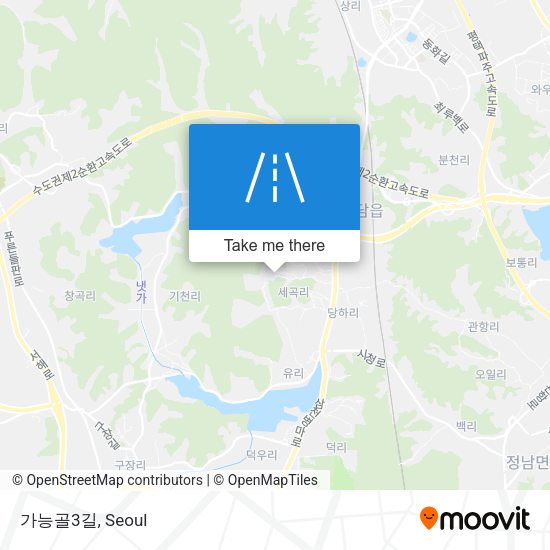 가능골3길 map