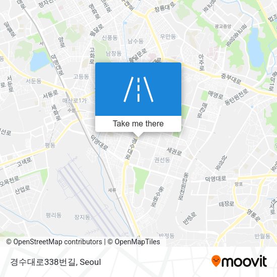 경수대로338번길 map