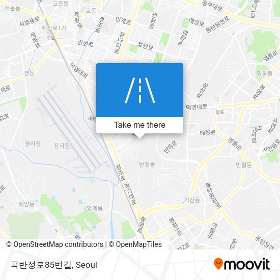 곡반정로85번길 map