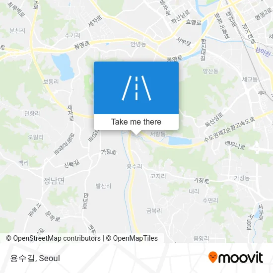 용수길 map