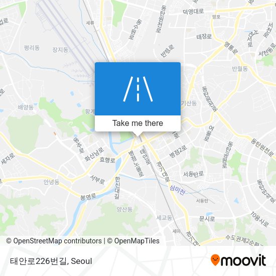 태안로226번길 map