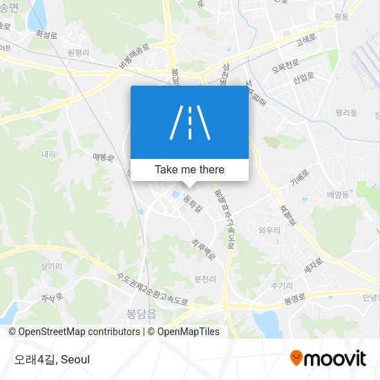 오래4길 map