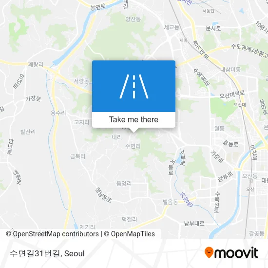 수면길31번길 map