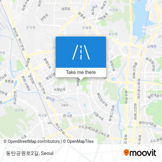 동탄공원로2길 map