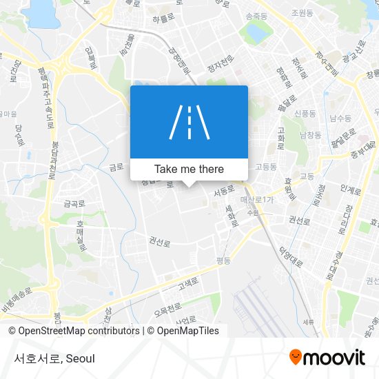 서호서로 map