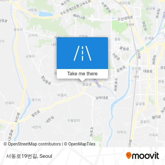 서동로19번길 map