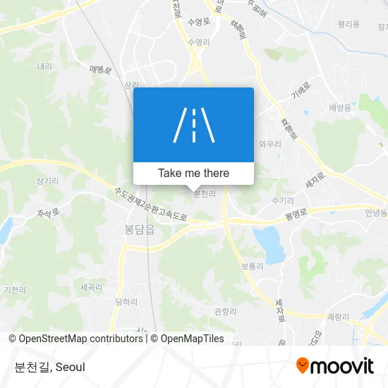 분천길 map