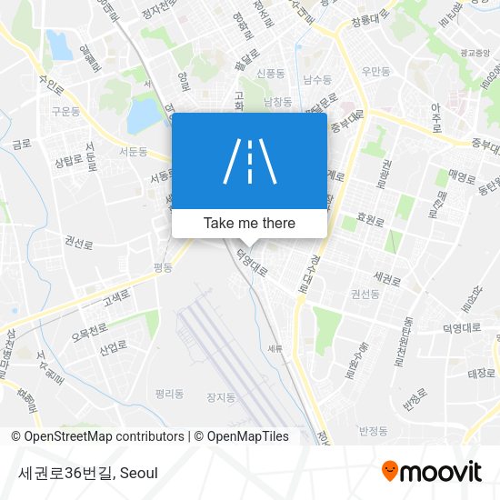 세권로36번길 map