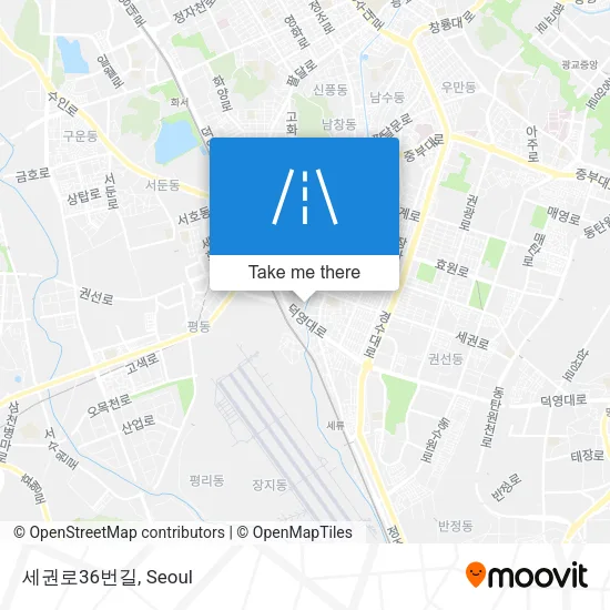 세권로36번길 map