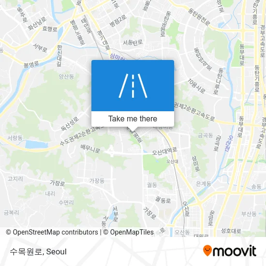 수목원로 map