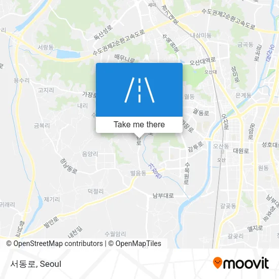 서동로 map