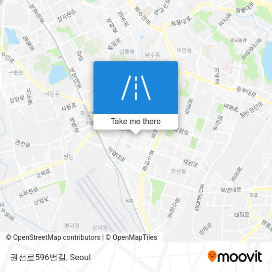 권선로596번길 map