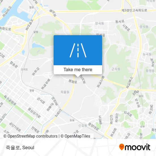 죽율로 map