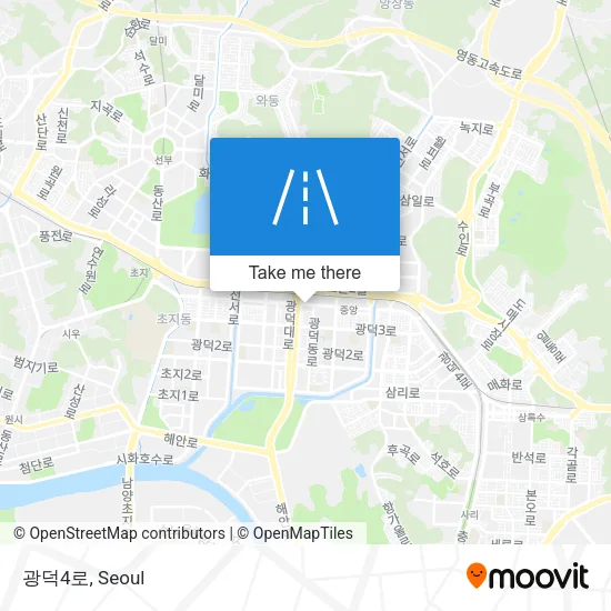 광덕4로 map